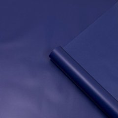Пленка матовая однотонная двухсторонняя синий 48см*10м±5% 65мкм