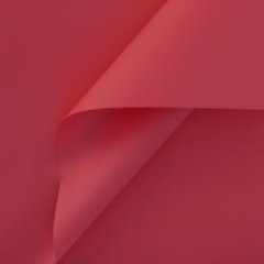 Пленка матовая однотонная двухсторонняя ярко-розовая 48см*10м±5% 65мкм