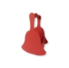 Декоративное кашпо Колокольчик красный 22,5*14,5*12,5 см