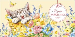 Конверт для денег В День Рождения! 0321.040