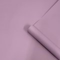 Пленка матовая однотонная двухсторонняя сиреневый пастель 48см*10м±5%  65мкм