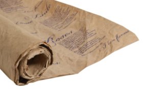 Бумага Эко-крафт Стихифиолетовый 70см*5 ярд ± 5%