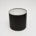 Коробка круглая без крышек 20*20 черный