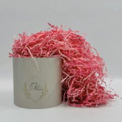 Наполнитель Бумажный двухцветный 100гр ярко-розовый/розовый