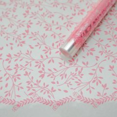 Пленка Веточки Розовый 70см*200гр ± 5%