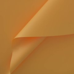 Пленка матовая однотонная двухсторонняя абрикосовый 58см*10м±5% 65мкм