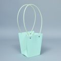 Сумка с пластиковыми ручками 13*9,5*15,5 cm мятный (уп 10шт)