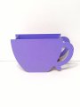 Кашпо Чашка 200*80*h110  фиолетовая Акция