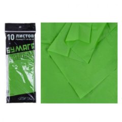 Тишью, 50*70см/10л, зелёный