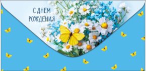 Конверт для денег С Днем Рождения! 0322.293
