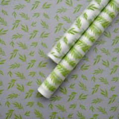 Пленка матовая (MDS) Листва оливковая 70см,40мкм,10м