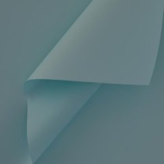 Пленка матовая однотонная двухсторонняя светлая-лазурь 58см*10м±5% 65мкм