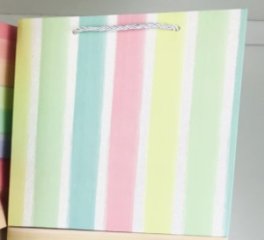 Пакет подарочный Зефирный микс 40*30*12см