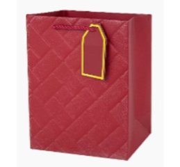 Пакет подарочный Престиж, 32*26*12см, винный