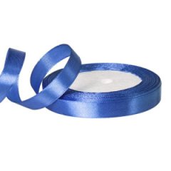 Лента атласная 1,2/25 синий