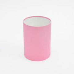 Коробка круглая без крышек 13*18 розовый
