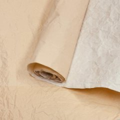 Бумага Эколюкс двухцветная белый/бежевый 70см * 5 ярдов ± 5%