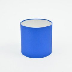 Коробка круглая без крышек 10*10 .Синий