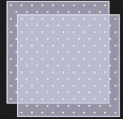 Упаковочный материал Жемчужные капельки, 50 мкр, 57 см х 57 см,20 листов/упак. сиреневый