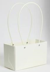 Пакет матовый Мастхэв прямоугольный 22*10*13см бледно-желтый