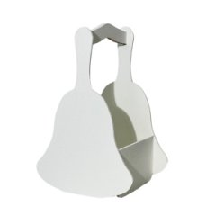 Ящик декоративный Колокольчик белый 22,5*14,5*12,5 см