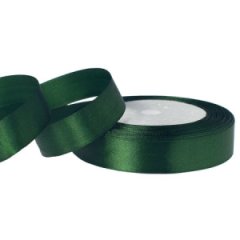 Лента атласная 2,5/25 зеленый