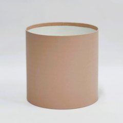 Коробка круглая без крышек 20*20 пунш