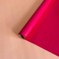 Пленка матовая двухсторонняя яркая малина/розовая беж 58см*10м±5% 65мкм