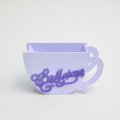 Кашпо чашка С 8 Марта! 200*80*h110 Нежная-лаванда