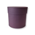 Коробка круглая 18*18 .бордовый