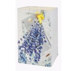 Пакет подарочный Букет лаванды 1 32*26*12см