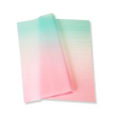 Тишью Градиент, 50*70см/20л, голубой/розовый