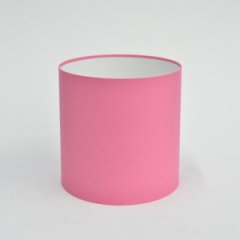 Коробка круглая без крышек 18*18 темно-розовый