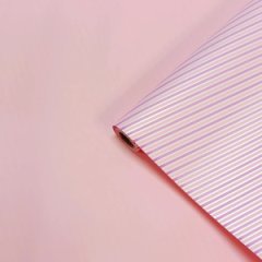 Пленка матовая двухсторонняя Мираж пудровый/розовый персик 58см*10м±5% 65мкм