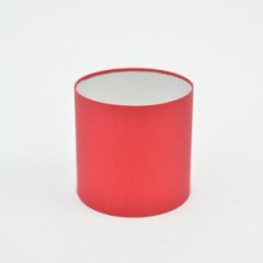 Коробка круглая без крышек 10*10 .красный