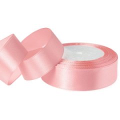 Лента атласная 2,5/25 пепельная роза