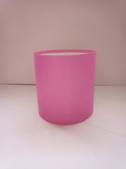 Коробка круглая без крышек 20*20 малиновый