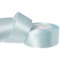 Лента атласная 3,8/25 небесный