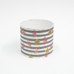 Коробка круглая без крышек 18*18 .Нежность