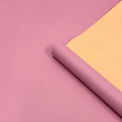 Пленка матовая двухсторонняя персиковый/нюдовый 58см*10м±5% 65мкм