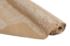 Бумага Эко-крафт Винтажная газета белый 70см*5 ярд ± 5%