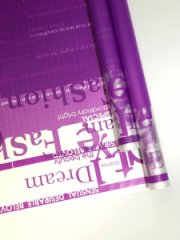 Пленка матовая с рисунком 40мкр Fashion фуксия 70см*10метров ± 5%