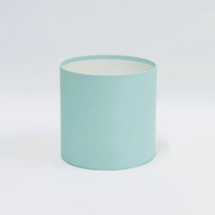 Коробка круглая без крышек 18*18 мятный