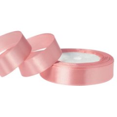 Лента атласная, 2см x 25ярд, цв.пепельная роза