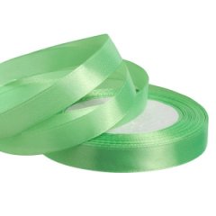 Лента атласная 1,2/25 салатовый