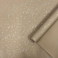 Пленка матовая Крапление мокко/серебро 58см*10м±5% 65мкм