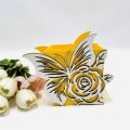 Кашпо Бабочка 95*100 h135 желтый