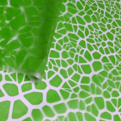 Пленка матовая с рисунком 50 мкр Мозайка зеленая 60см*8,5м