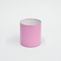 Коробка круглая без крышек 10*10 .Розовый глянец