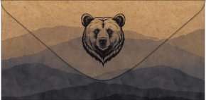 Конверт для денег Медведь 0321.526